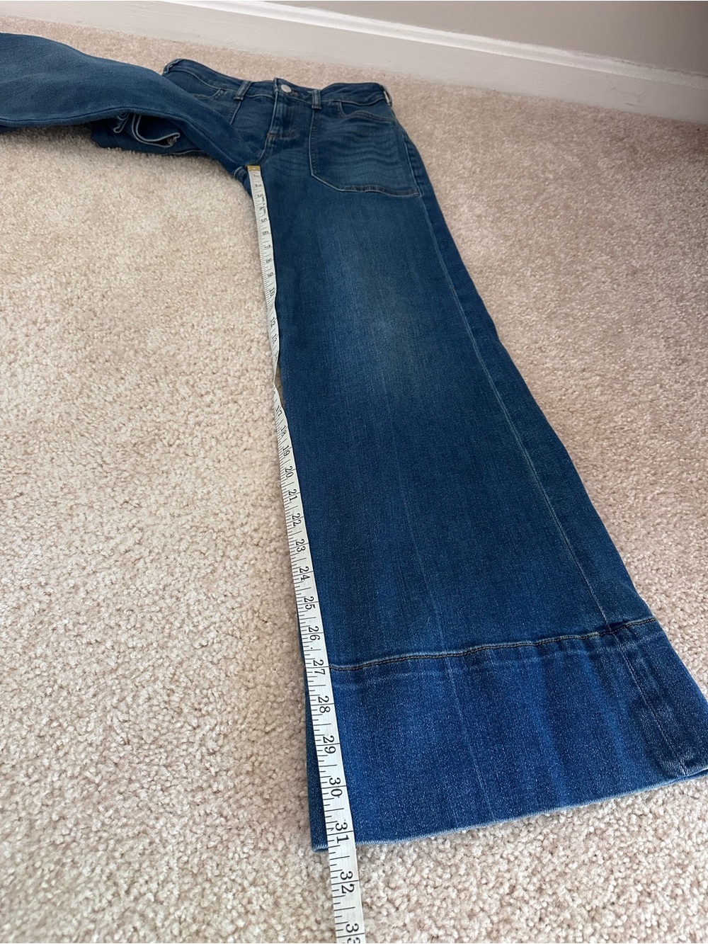 Rylan relaxed high rise Flare Jeans by Pilcro Anthropologie size 26 - Picture 14 of 14